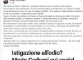 Claudia Zuncheddu attacca Mario Carboni: “Parole feroci e disumane, Sardos pro-Israele da anni gode di privilegi”