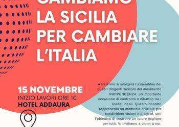 Gianni Alemanno a Palermo il 15 novembre