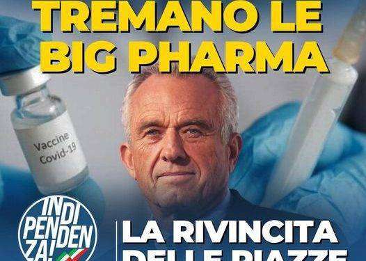 Alemanno: “Kennedy al vertice della Sanità Usa è un duro colpo alle multinazionali del farmaco”