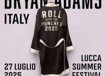 Bryan Adams in concerto domenica 27 Luglio a Lucca Summer Festival 2025