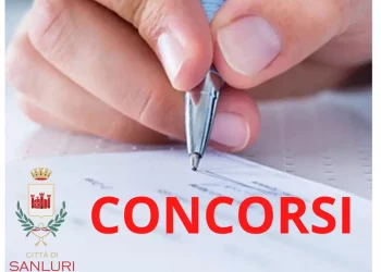 Sanluri, Concorso funzionario “Area Sociale”