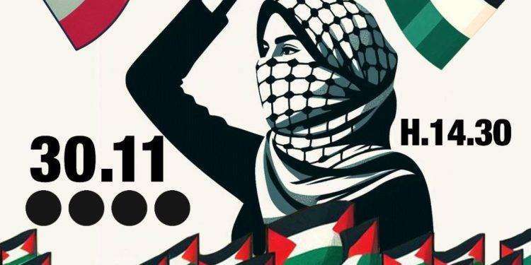 Il 30 novembre manifestazione nazionale per la Palestina e contro la guerra