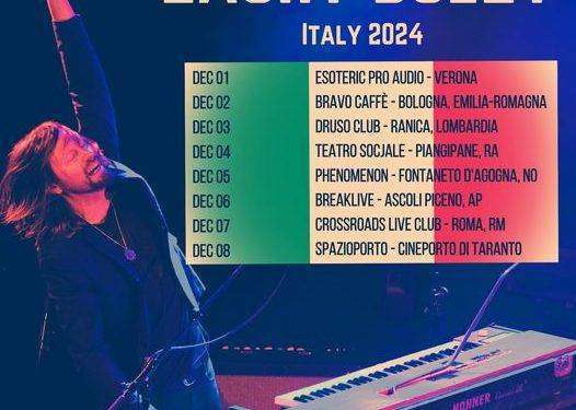 Lachy Doley in tour in Italia: ecco le date
