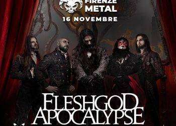 Gli Fleshgod Apocalypse il 16 novembre in concerto a Firenze