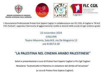 Seminario “La Palestina nel cinema arabo palestinese”, a Cagliari il 22 novembre