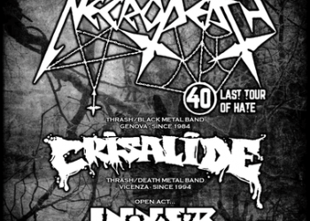 Necrodeath: una data a Cremona con Crisalide e Innerload