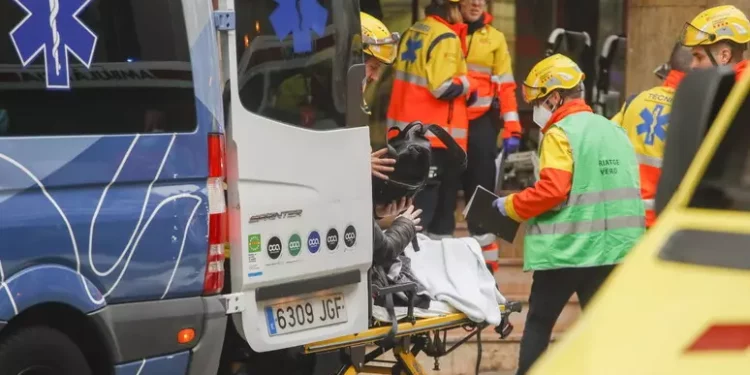 Incendio in una residenza per anziani in Spagna, 10 morti