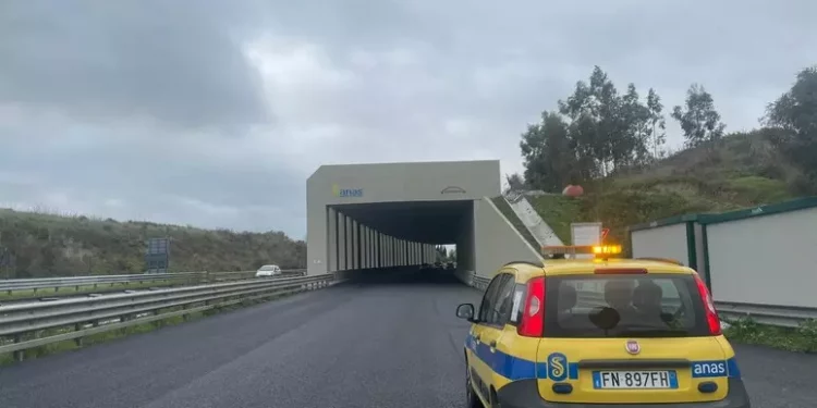 L’Anas riapre la galleria di Bonnanaro sulla statale 131