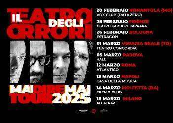 La reunion del Teatro degli Orrori: annunciati nove concerti