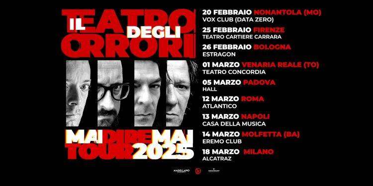 La reunion del Teatro degli Orrori: annunciati nove concerti