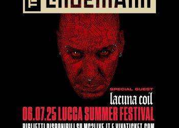 Till Lindemann in concerto da solista al Lucca summer