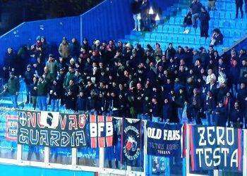 Torres sconfitta a Ferrara dalla Spal: oltre 250 ultras sassaresi con la presenza dei corsi del Bastia