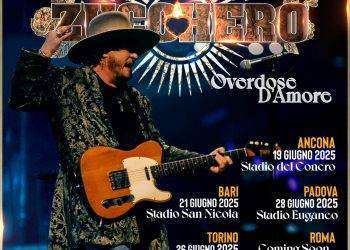 Zucchero torna negli stadi: ecco i concerti annunciati