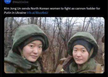 Daily Mail pubblica le “prove” dei soldati nordcoreani in Ucraina, ma è una foto alterata e cancellano tutto