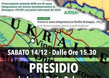 “Esportiamo armi, importiamo miseria”, sabato 14 dicembre manifestazione a Modena