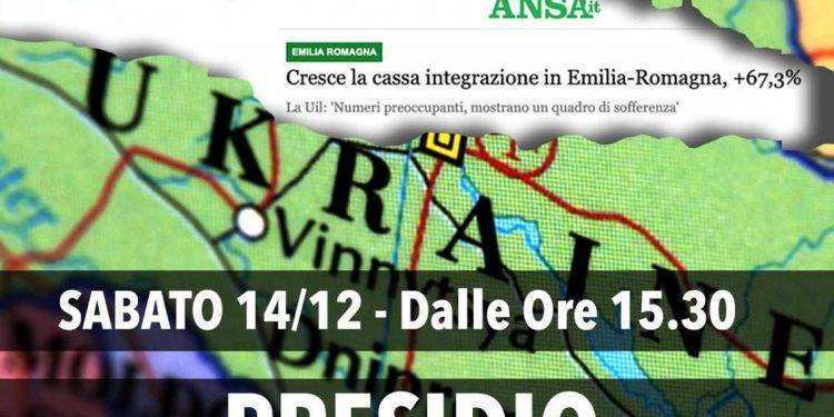 “Esportiamo armi, importiamo miseria”, sabato 14 dicembre manifestazione a Modena