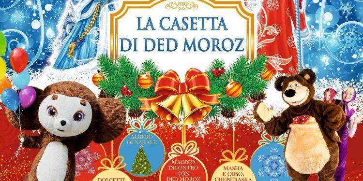 Assemini, il 22 dicembre in piazza la casetta di Ded Moroz: evento dedicato ai bambini