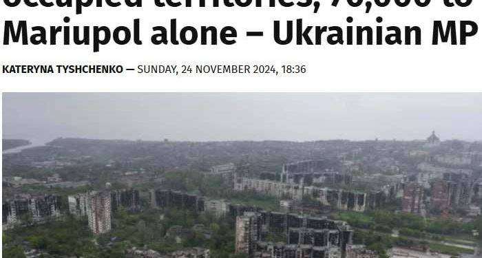 La propaganda Nato in frantumi: almeno 150.000 rifugiati ucraini hanno lasciato l’Ucraina per tornare nelle zone liberate dai russi