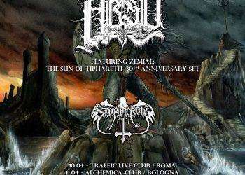 Absu: tre date in Italia ad aprile