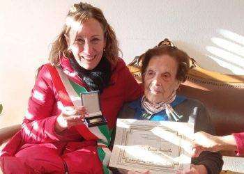 Anna Puddu ha festeggiato la nuova centenaria Maria Giuseppa Zoncheddu