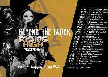 Beyond The Black, annunciato il tour 2026 ‘Rising High’