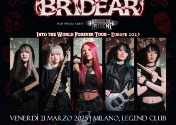 Bridear: una data live in Italia a marzo