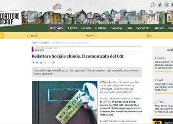 Chiude Redattore Sociale, il Cdr: «L’editore ci manda a casa a condizioni inaccettabili»