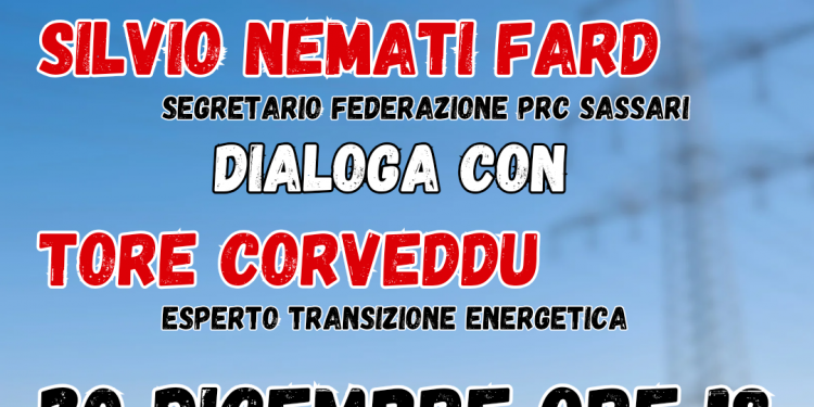 Il 20 dicembre convegno di Rifondazione Comunista a Sassari