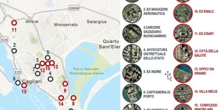 Da Buoncammino al porto, 16 immobili alla città