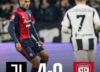 Coppa Italia: 4-0 al Cagliari, la Juventus ai quarti
