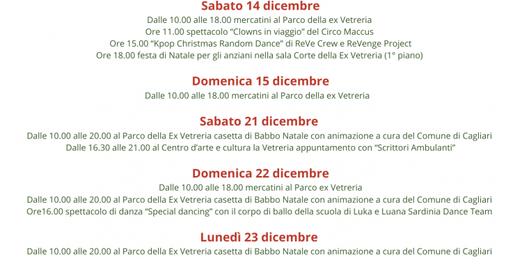 La magia del Natale a Pirri: eventi, mercatini e divertimento per tutti