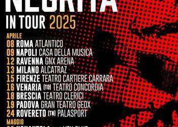 Negrita: annunciano il ritorno sul palco con il “Negrita in Tour 2025”