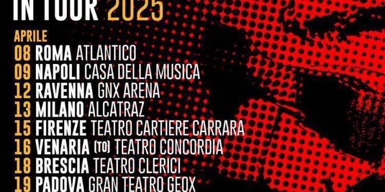 Negrita: annunciano il ritorno sul palco con il “Negrita in Tour 2025”