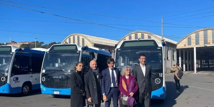 Nelle strade di Cagliari 45 nuovi bus elettrici per il Ctm