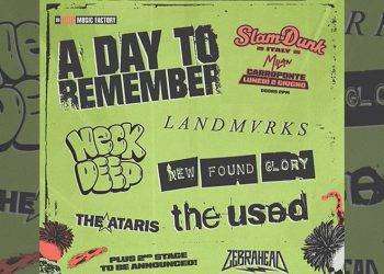 Slam Dunk Festival ritorna a giugno 2025 con A Day To Remember, New Found Glory, The Ataris e molti altri