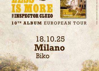 The Inspector Cluzo in concerto a Milano a ottobre 2025