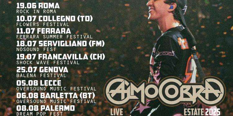 Tananai annuncia il “Calmocobra Live – Estate 2025”