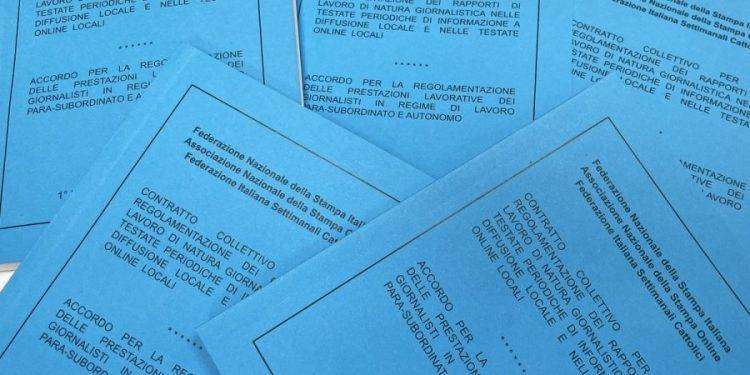 Rinnovato il Contratto di lavoro giornalistico Fnsi Anso Fisc