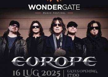 Il ritorno degli Europe, il tour nelle Marche: la band svedese aprirà il Wondergate Festival di Marina di Altidona il 16 luglio 2025