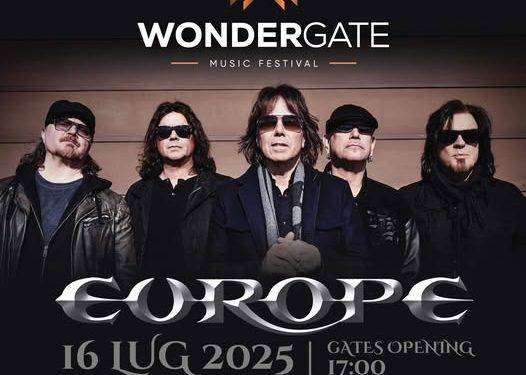 Il ritorno degli Europe, il tour nelle Marche: la band svedese aprirà il Wondergate Festival di Marina di Altidona il 16 luglio 2025