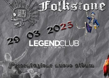 I Folkstone presenteranno il nuovo album al Legend Club di Milano