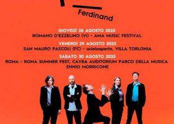 Franz Ferdinand in concerto in Italia: ecco le nuove date