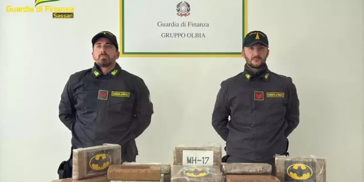 Cocaina per 5 milioni sequestrata dalla Gdf in porto a Olbia