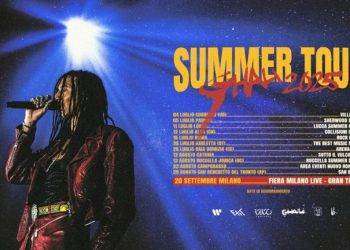Ghali, undici appuntamenti per il Summer Tour 2025