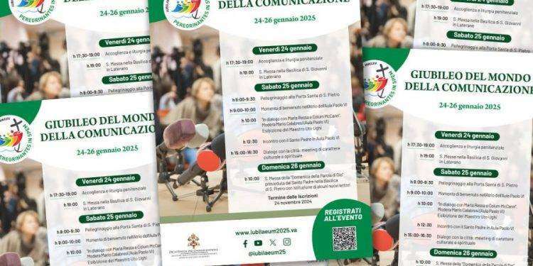 ‘Giubileo del mondo della comunicazione’, dal 24 al 26 gennaio a Roma e in Vaticano