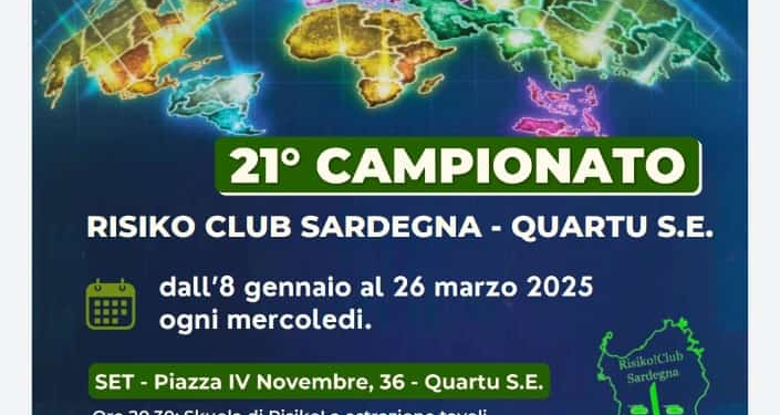 Un anno di Risiko a Quartu Sant’Elena