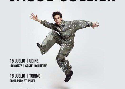 Jacob Collier live in Italia: tre date a luglio 2025