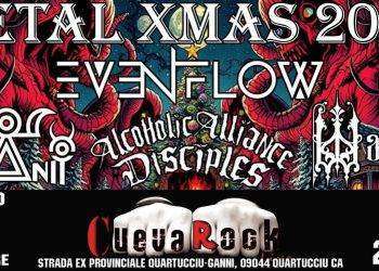 Musica, torna il Metal Xmas alla Cueva Rock di Quartucciu