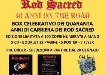 Musica, box celebrativo dei quaranta anni di carriera dei Rod Sacred