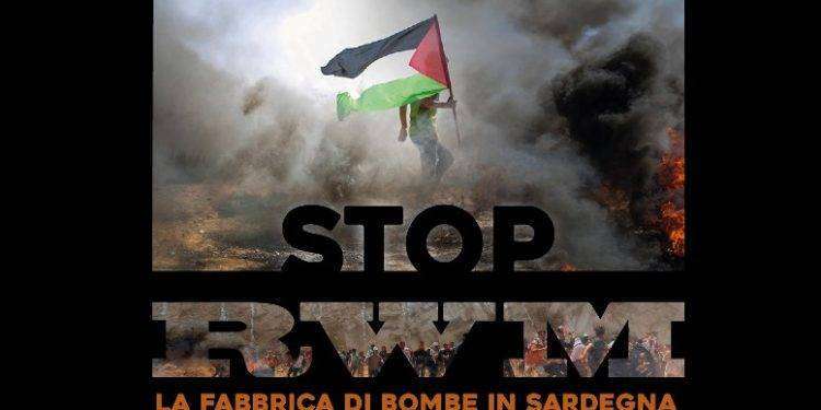 Rwm, presidio a Cagliari contro l’ampliamento